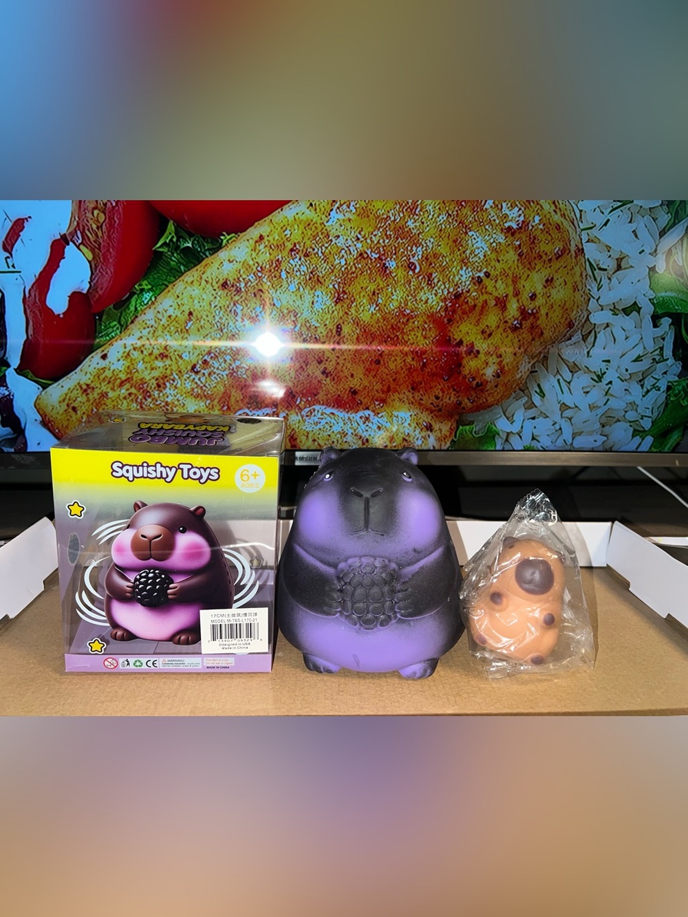 New Jumbo Kapybara & baby Kapy Squishy